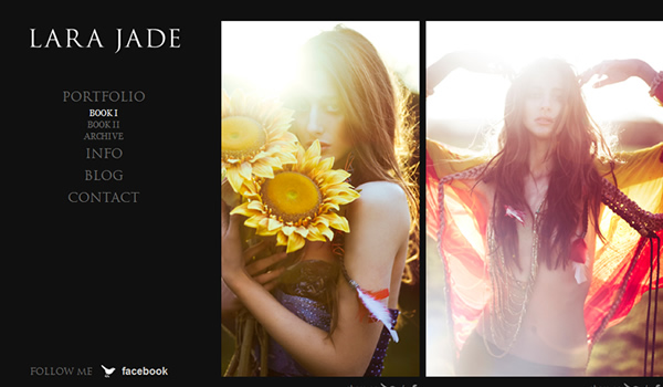 Lara Jade - The Best Photographer Portfolio Websites for Inspiration