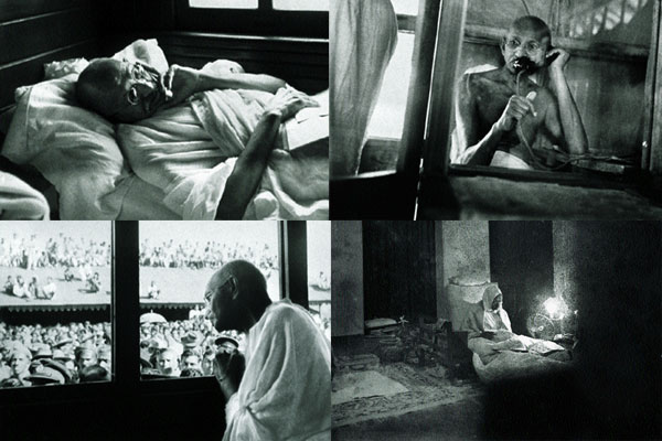 Rare Portraits of Gandhi