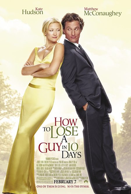 How to Lose a Guy in 10 Days - Movie Posters with Romantic Photography