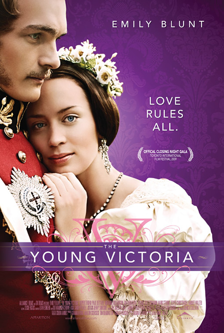 The Young Victoria - Movie Posters with Romantic Photography