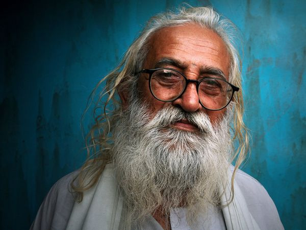 Old Man - Kolkata, India