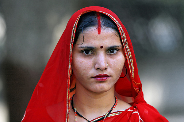 Lady - Gujarat, India