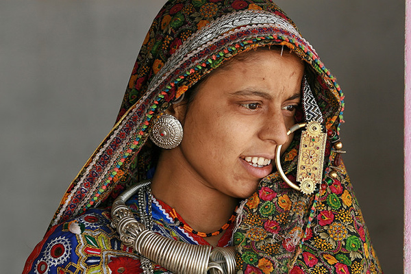 Kutch Lady - Gujarat, India