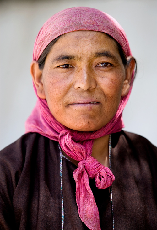 Portrait of Woman - Ladakh, India