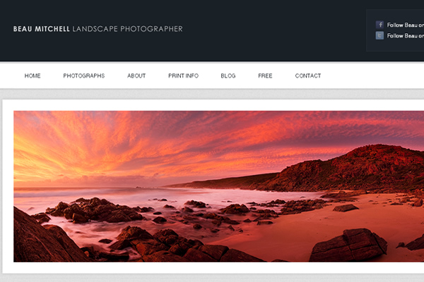 Beau Mitchell Landscape Photographer