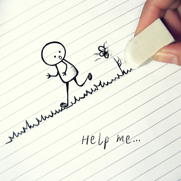 Help Me - Humorous Photography