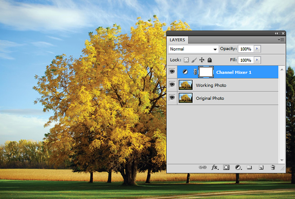 Creating an Infrared Photo Effect in Photoshop CS5