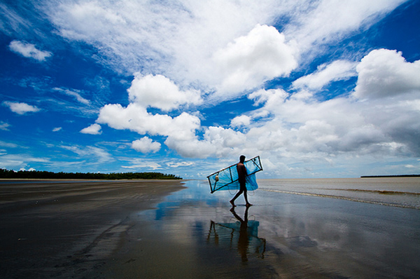 The beautiful battleground - Kuakata, Bangladesh