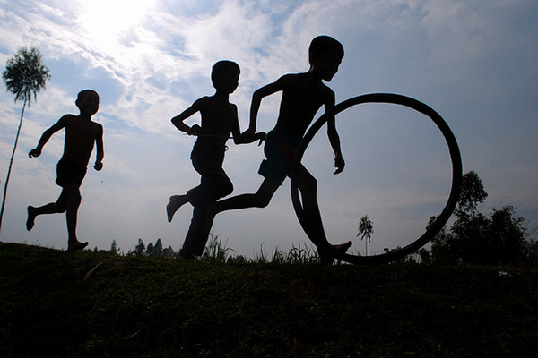 Happy Run - Mithapukur, Rangpur, Bangladesh