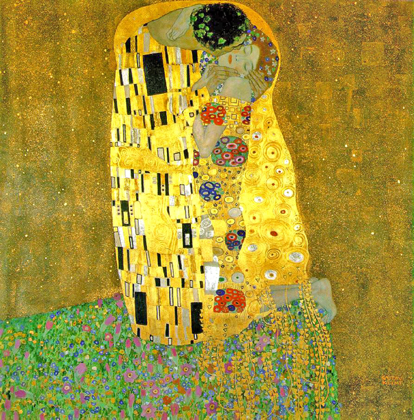 The Kiss by Gustav Klimt