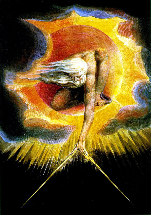 Ancient of days by William Blake