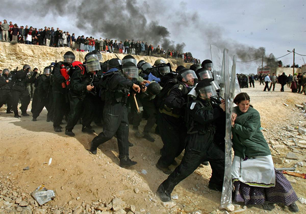 Defending the Barricade by Oded Balilty