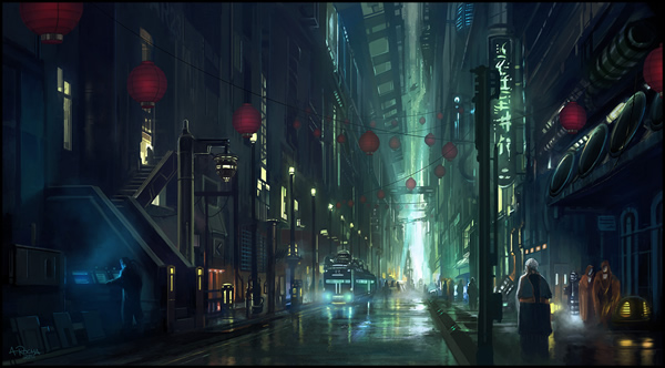 Endless Streets - 25 Truly Amazing Digital Paintings