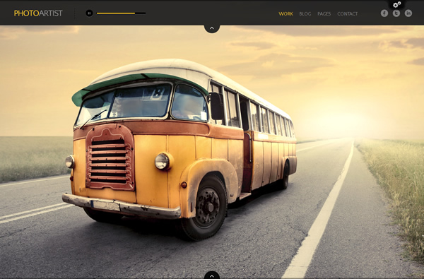 PhotoArtist - Photography WordPress Theme