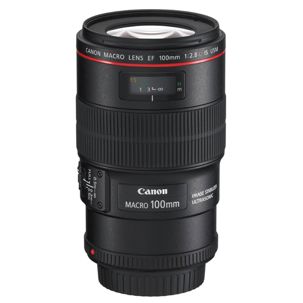 Canon EF 100mm f/2.8L IS USM Macro Lens for Canon Digital SLR Cameras