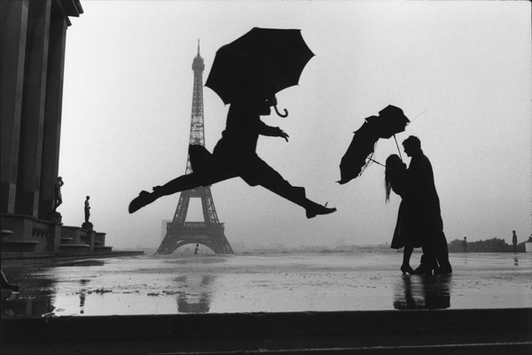 Eiffel tower 100th anniversary by Elliott Erwitt