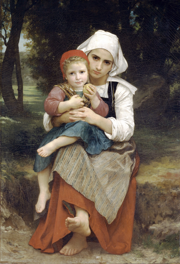 Breton Brother and Sister, 1871