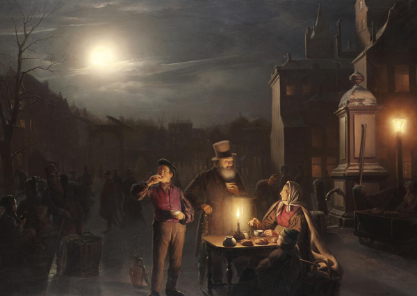 Classic Street Paintings By Petrus Van Schendel