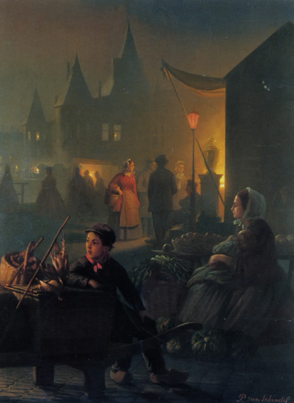 Classic Street Paintings By Petrus Van Schendel