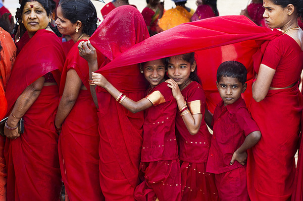 Everyday is mother's day - Indian Color Street Photography