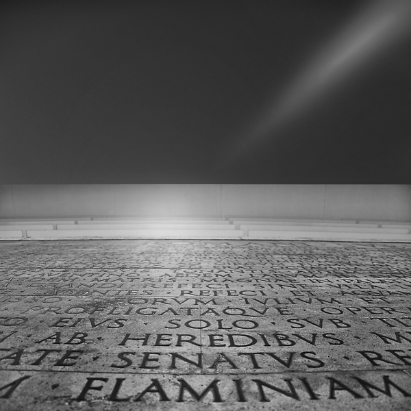 Ara Pacis museum, Rome, by architect Richard Meier