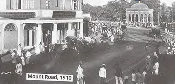 Marina beach and promenade - Madras (Chennai) - 1913