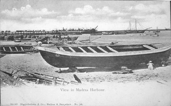 View in Madras Harbour - Madras (Chennai)