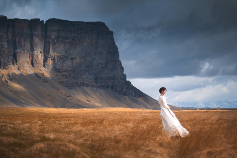 All alone in the most beautiful place on earth - Elizabeth Gadd and her stunning self-portraits