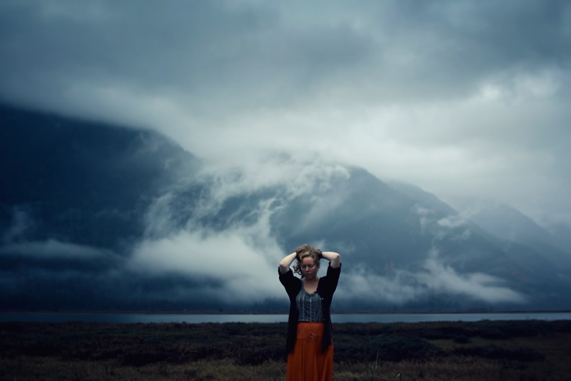 All alone in the most beautiful place on earth - Elizabeth Gadd and her stunning self-portraits