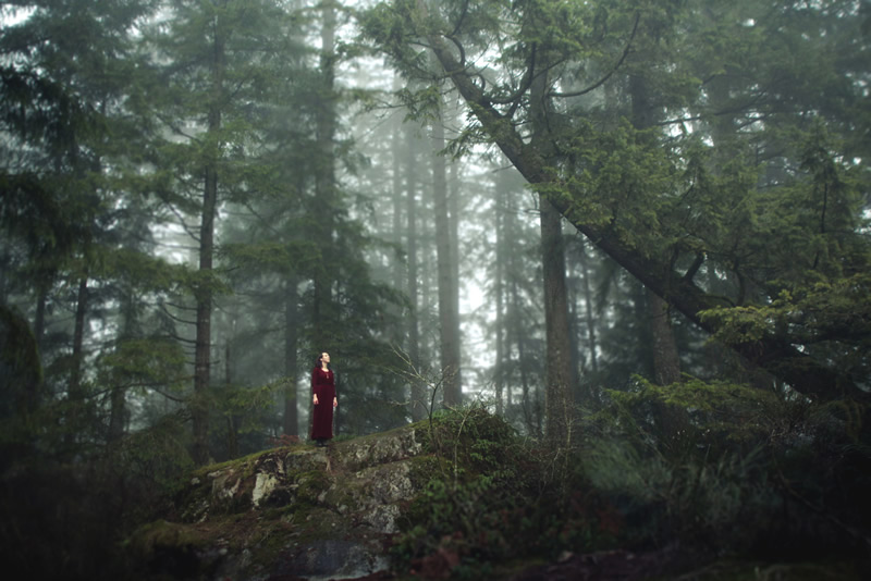 All alone in the most beautiful place on earth - Elizabeth Gadd and her stunning self-portraits