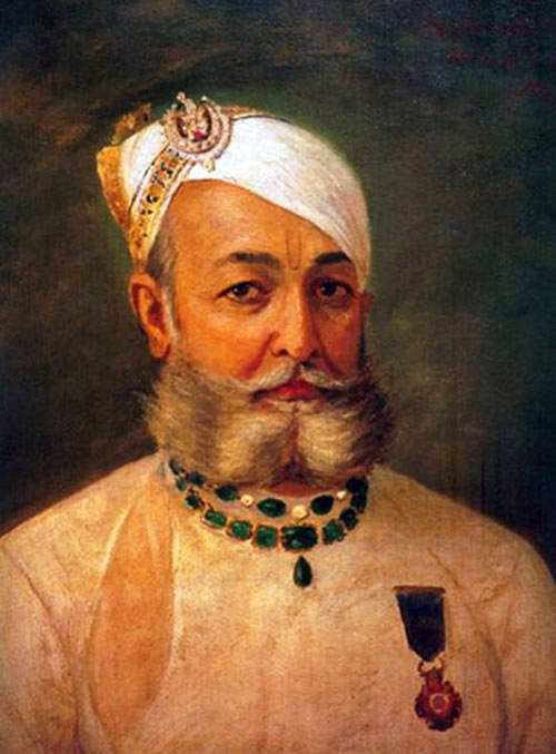 Rai Pannalal Mehta by Raja Ravi Varma