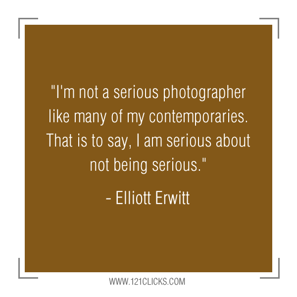 Inspiring Photography Quotes from Master Photographer Elliott Erwitt 