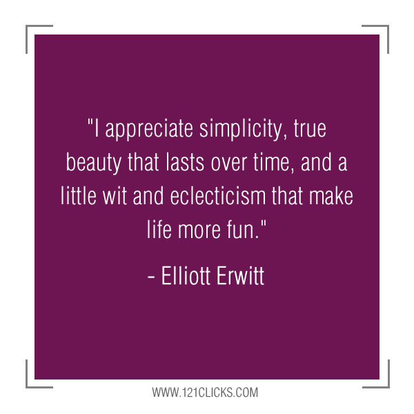 Inspiring Photography Quotes from Master Photographer Elliott Erwitt 