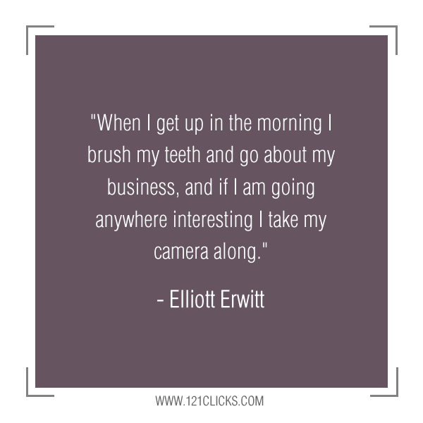 Inspiring Photography Quotes from Master Photographer Elliott Erwitt 