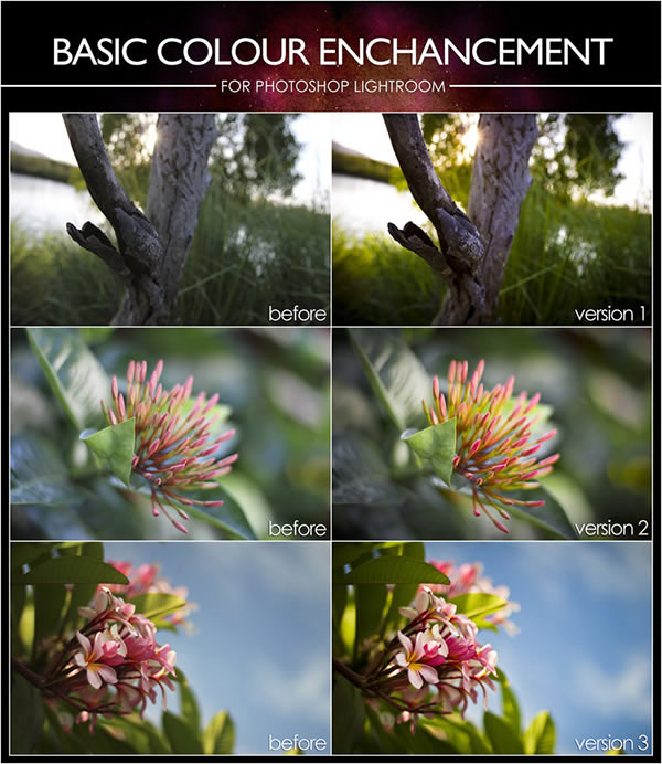 Basic Colour Enhance Lightroom Presets