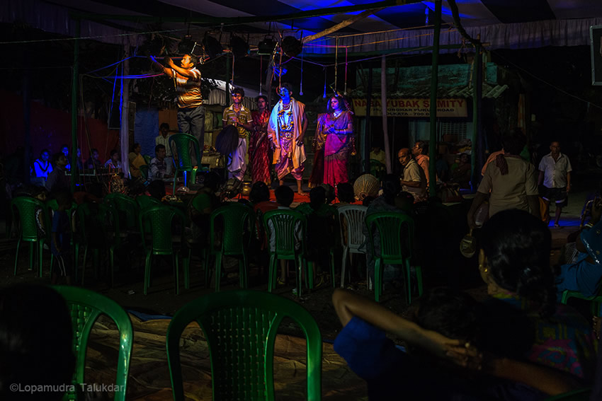 Jatra Pala - Chronicles of a Show Night by Lopamudra Talukdar