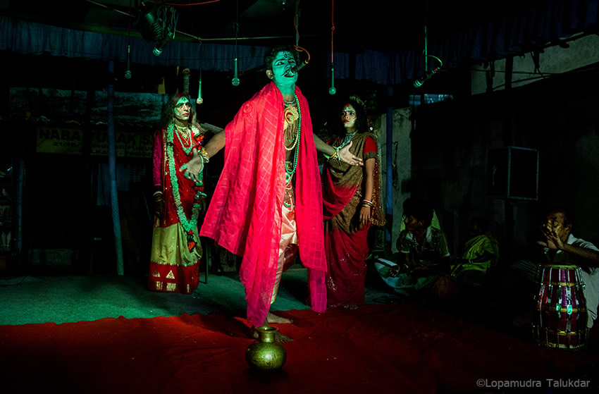 Jatra Pala - Chronicles of a Show Night by Lopamudra Talukdar