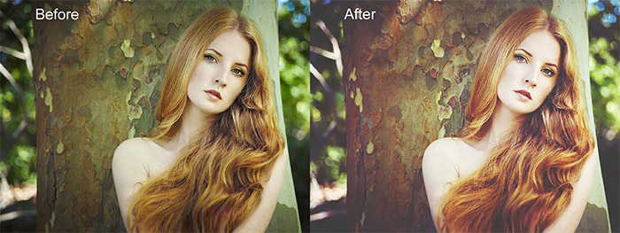 Gorgeous Redheads Photoshop Actions