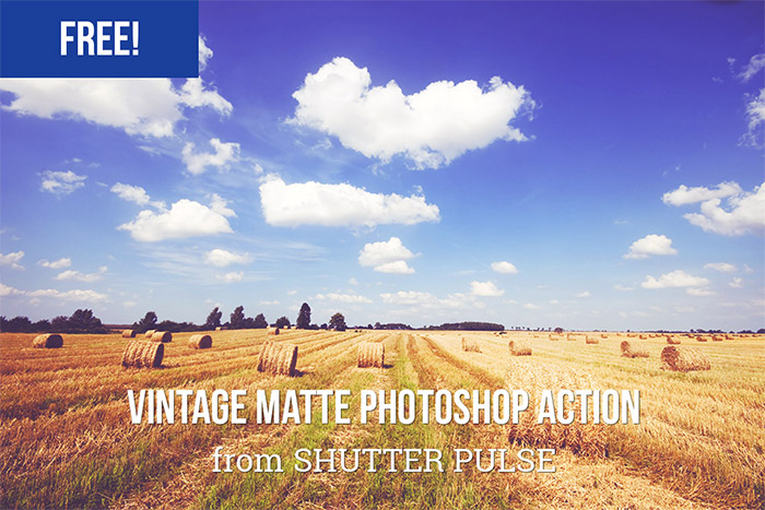 Vintage Matte Photoshop Action