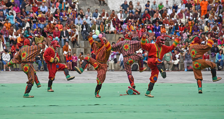 Essence Of Thimphu Tshechu - Photo Story by Tania Chatterjee