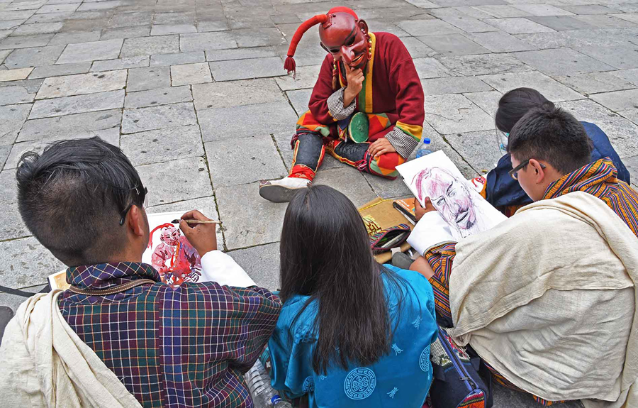 Essence Of Thimphu Tshechu - Photo Story by Tania Chatterjee