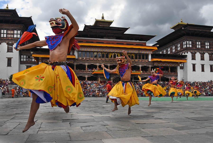 Essence Of Thimphu Tshechu - Photo Story by Tania Chatterjee