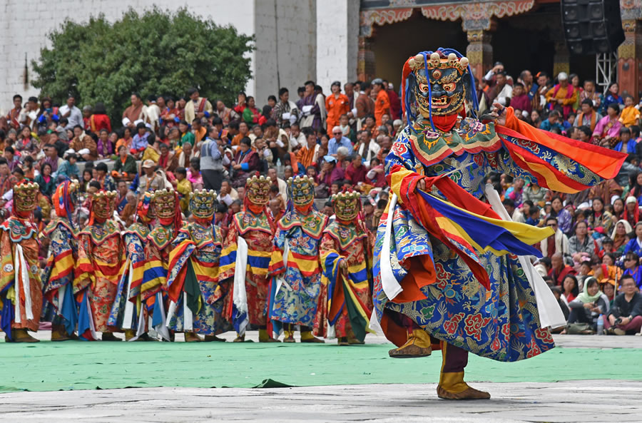 Essence Of Thimphu Tshechu - Photo Story by Tania Chatterjee