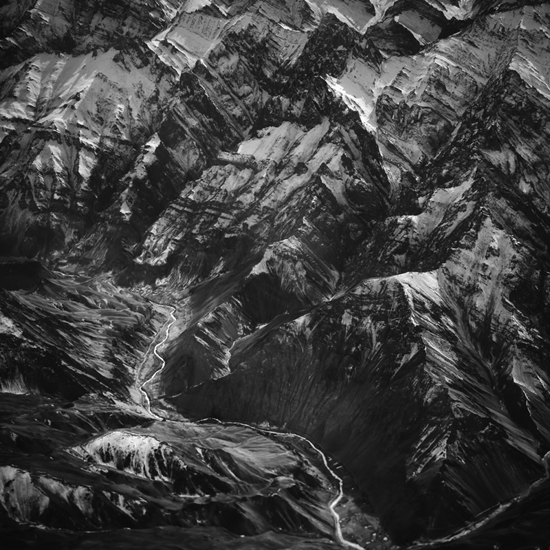 Ladakh - Black & White Fine Art Landscapes By Jayanta Roy