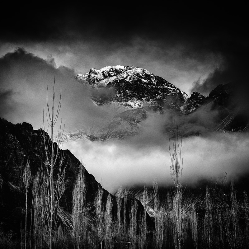 Ladakh - Black & White Fine Art Landscapes By Jayanta Roy