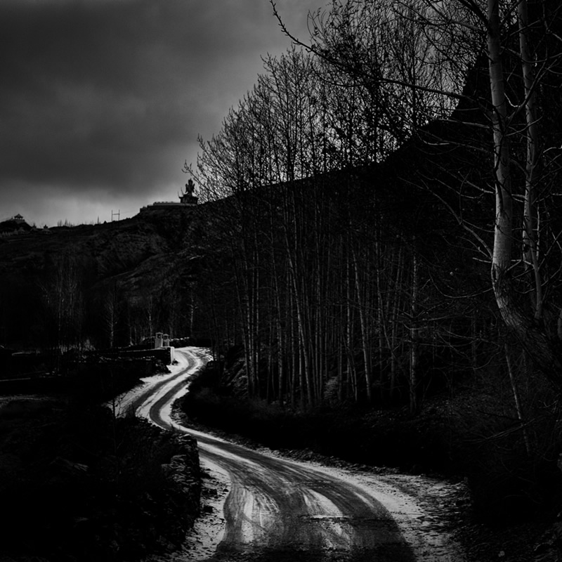 Ladakh - Black & White Fine Art Landscapes By Jayanta Roy