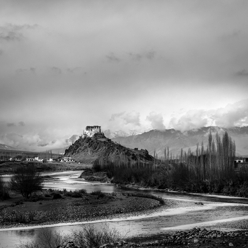 Ladakh - Black & White Fine Art Landscapes By Jayanta Roy