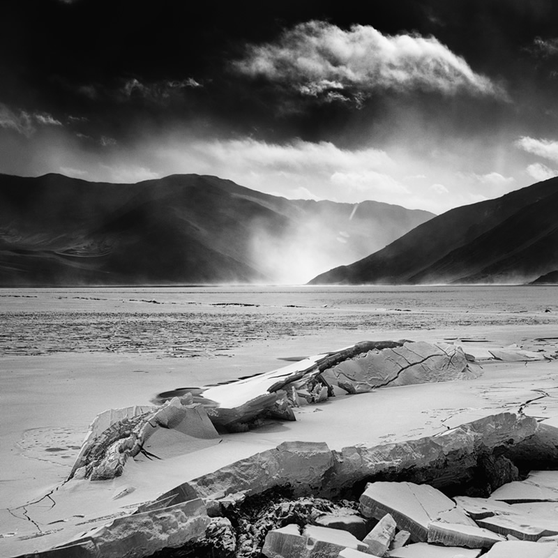 Ladakh - Black & White Fine Art Landscapes By Jayanta Roy