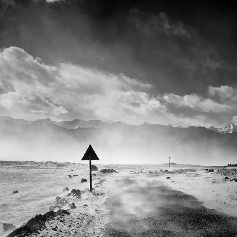 Ladakh - Black & White Fine Art Landscapes By Jayanta Roy