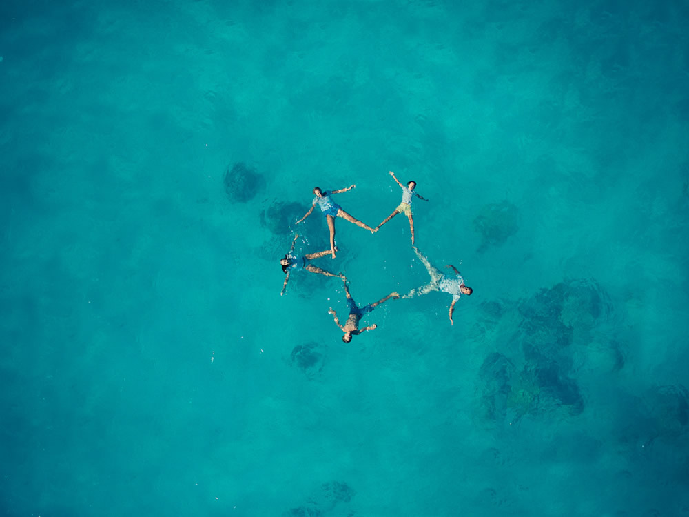 Alone In The World - Wedding Photographs Captured With Drone By Helene Havard